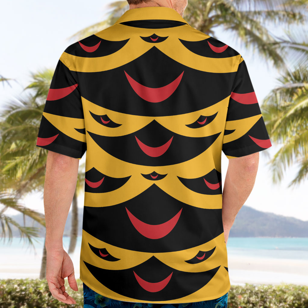 Hawaii Ahu Ula Inspired Hawaiian Shirt Yellow Version