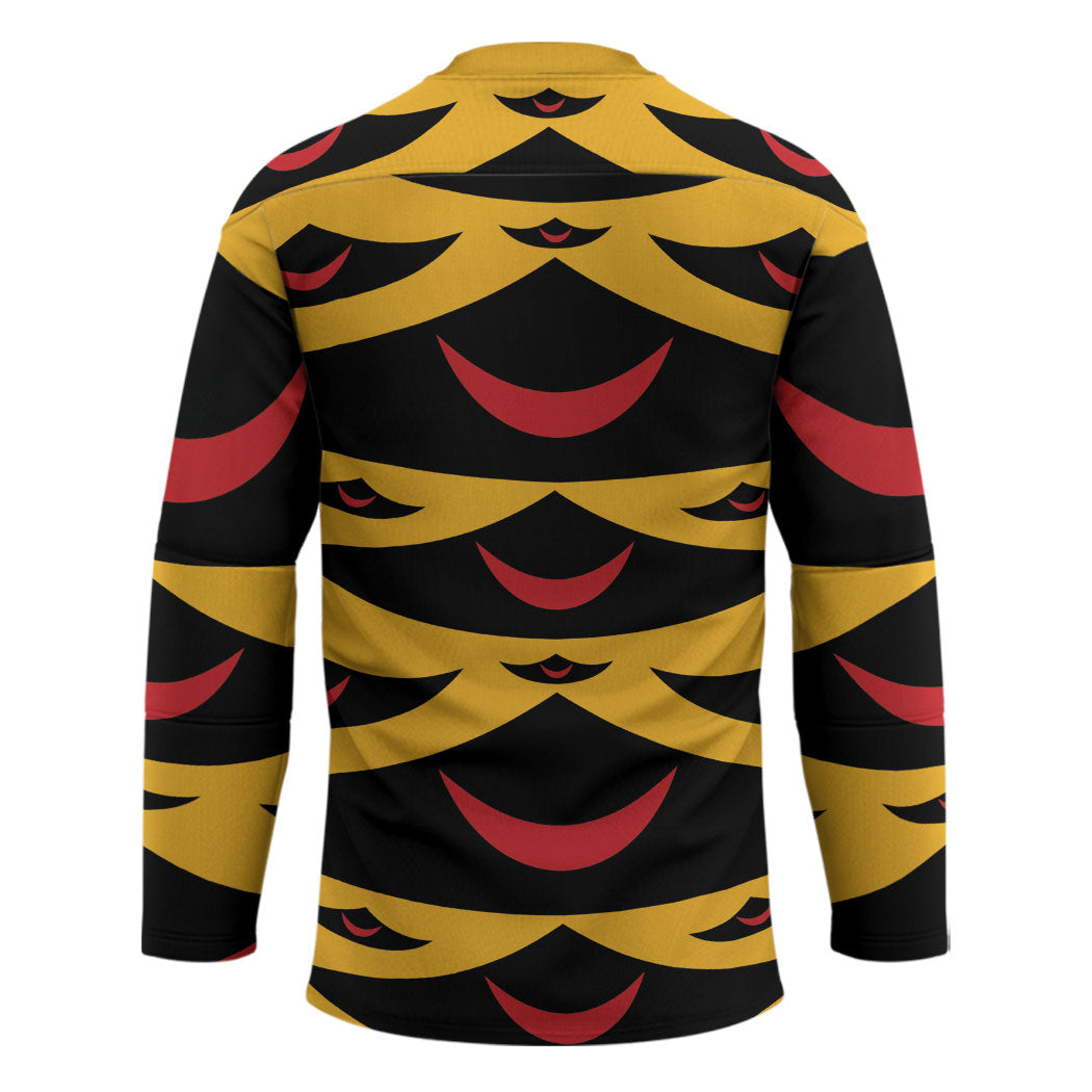 Hawaii Ahu Ula Inspired Hockey Jersey Yellow Version