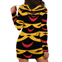 Hawaii Ahu Ula Inspired Hoodie Dress Yellow Version