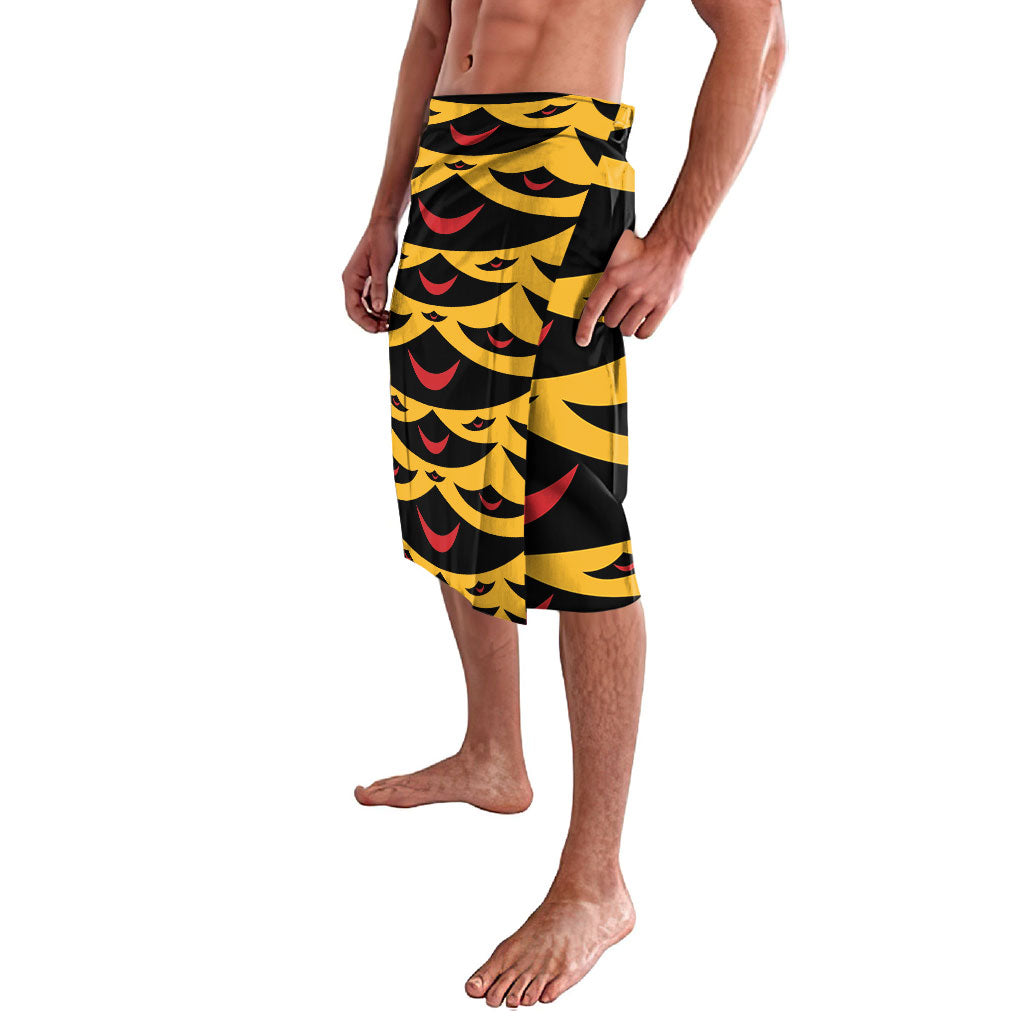 Hawaii Ahu Ula Inspired Lavalava Yellow Version