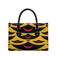 Hawaii Ahu Ula Inspired Leather Bag Yellow Version
