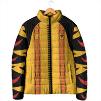 Hawaii Ahu Ula Inspired Padded Jacket Yellow Version