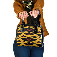 Hawaii Ahu Ula Inspired Shoulder Handbag Yellow Version