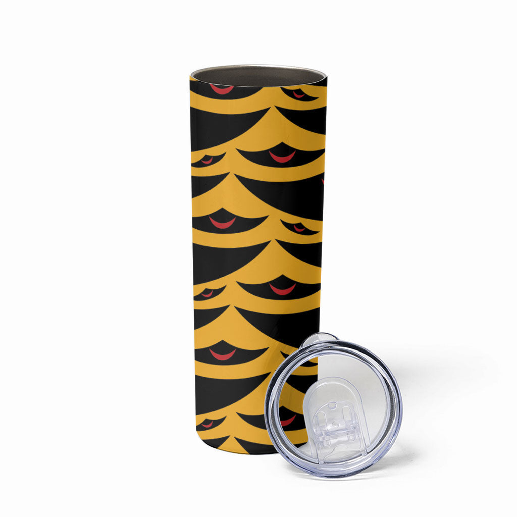 Hawaii Ahu Ula Inspired Skinny Tumbler Yellow Version