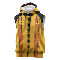 Hawaii Ahu Ula Inspired Sleeveless Hoodie Yellow Version