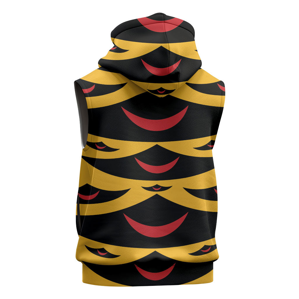 Hawaii Ahu Ula Inspired Sleeveless Hoodie Yellow Version