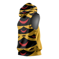 Hawaii Ahu Ula Inspired Sleeveless Hoodie Yellow Version