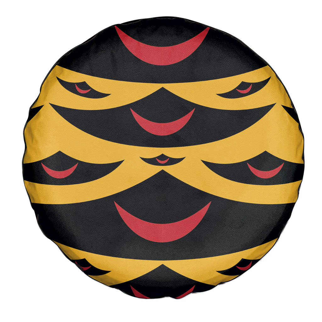 Hawaii Ahu Ula Inspired Spare Tire Cover Yellow Version