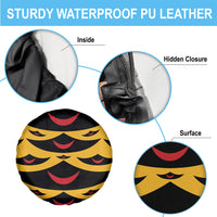 Hawaii Ahu Ula Inspired Spare Tire Cover Yellow Version