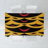 Hawaii Ahu Ula Inspired Tablecloth Yellow Version