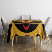 Hawaii Ahu Ula Inspired Tablecloth Yellow Version