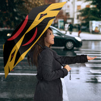 Hawaii Ahu Ula Inspired Umbrella Yellow Version