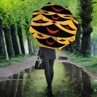 Hawaii Ahu Ula Inspired Umbrella Yellow Version