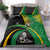 New Zealand And South Africa Rugby Bedding Set 2023 Springboks Combine All Black Silver Fern LT05 - Polynesian Pride