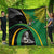 New Zealand And South Africa Rugby Quilt 2023 Springboks Combine All Black Silver Fern LT05 - Polynesian Pride