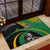 New Zealand And South Africa Rugby Rubber Doormat 2023 Springboks Combine All Black Silver Fern LT05 - Polynesian Pride