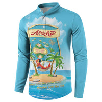 Aloha Hawaii Button Sweatshirt Funny Macaw Parrot Tropical Vibe LT05 - Polynesian Pride