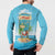 Aloha Hawaii Button Sweatshirt Funny Macaw Parrot Tropical Vibe