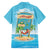 Aloha Hawaii Family Matching Summer Maxi Dress and Hawaiian Shirt Funny Macaw Parrot Tropical Vibe