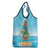 Aloha Hawaii Grocery Bag Funny Macaw Parrot Tropical Vibe