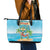 Aloha Hawaii Leather Tote Bag Funny Macaw Parrot Tropical Vibe