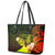 Hawaii State Motto Leather Tote Bag Hawaiian Tribal Reggae Hammerhead Shark LT05 - Polynesian Pride