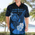 Personalised Hawaii State Motto Hawaiian Shirt Hawaiian Tribal Blue Hammerhead Shark LT05 - Polynesian Pride