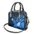 Hawaii State Motto Shoulder Handbag Hawaiian Tribal Blue Hammerhead Shark LT05 - Polynesian Pride