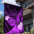 Hawaii State Motto Garden Flag Hawaiian Tribal Purple Hammerhead Shark LT05 - Polynesian Pride