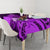 Hawaii State Motto Tablecloth Hawaiian Tribal Purple Hammerhead Shark LT05 - Polynesian Pride