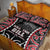 Aotearoa Waitangi Day Quilt Bed Set Maori Warrior Tribal Tattoo