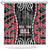 Aotearoa Waitangi Day Shower Curtain Maori Warrior Tribal Tattoo