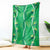 Hawaii Maile Lei Blanket With Green Monstera Pattern