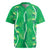 Hawaii Maile Lei Rugby Jersey With Green Monstera Pattern