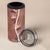 Hawaii Maile Lei 4 in 1 Can Cooler Tumbler With Brown Monstera Pattern