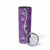 Hawaii Maile Lei Skinny Tumbler With Violet Monstera Pattern