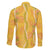 Hawaii Maile Lei Family Matching Mermaid Dress and Hawaiian Shirt With Yellow Monstera Pattern