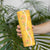 Hawaii Maile Lei Skinny Tumbler With Yellow Monstera Pattern