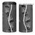 Hawaii Maile Lei 4 in 1 Can Cooler Tumbler With Gray Monstera Pattern