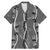 Hawaii Maile Lei Family Matching Mermaid Dress and Hawaiian Shirt With Gray Monstera Pattern