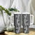 Hawaii Maile Lei Tumbler With Handle With Gray Monstera Pattern