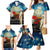 Kei Wareware Tatou New Zealand ANZAC Day Family Matching Mermaid Dress and Hawaiian Shirt Starry Night Inspo Style LT05 - Polynesian Pride