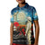 Kei Wareware Tatou New Zealand ANZAC Day Kid Polo Shirt Starry Night Inspo Style LT05 Kid Blue - Polynesian Pride