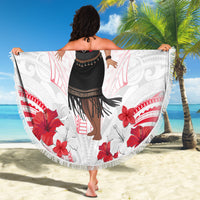 New Zealand Women's Day Beach Blanket Maori Wahine Polynesian Pattern LT05 - Polynesian Pride