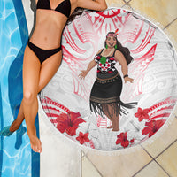 New Zealand Women's Day Beach Blanket Maori Wahine Polynesian Pattern LT05 - Polynesian Pride