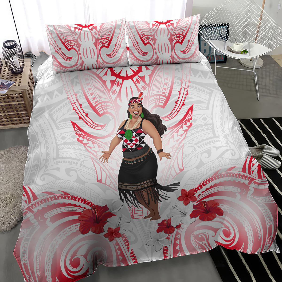 New Zealand Women's Day Bedding Set Maori Wahine Polynesian Pattern LT05 - Polynesian Pride