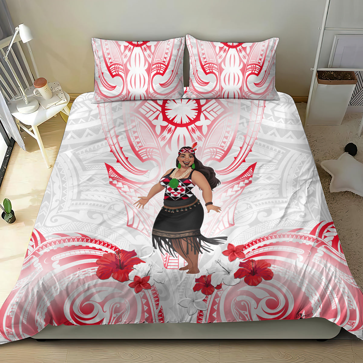 New Zealand Women's Day Bedding Set Maori Wahine Polynesian Pattern LT05 - Polynesian Pride