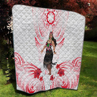 New Zealand Women's Day Quilt Maori Wahine Polynesian Pattern LT05 - Polynesian Pride