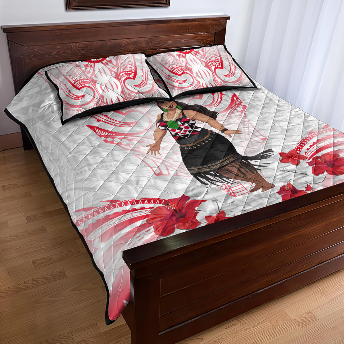New Zealand Women's Day Quilt Bed Set Maori Wahine Polynesian Pattern LT05 - Polynesian Pride