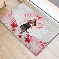 New Zealand Women's Day Rubber Doormat Maori Wahine Polynesian Pattern LT05 - Polynesian Pride